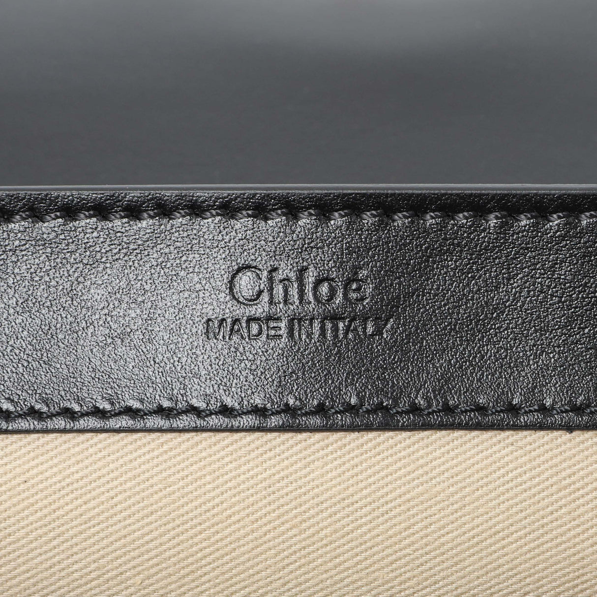 Chloe Black Calfskin C Chain Clutch Handbags Chloe