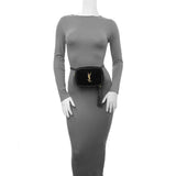 Saint Laurent Black Velvet Lou Belt Bag Handbags Saint Laurent