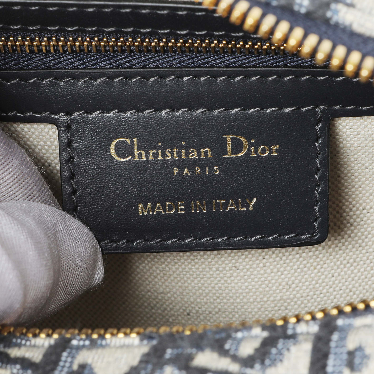 Christian Dior Oblique Groove 25 Bowling Bag Handbags Christian Dior