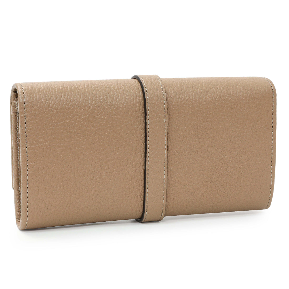 Gucci Beige Pebbled Calfskin Jackie 1961 Chain Wallet Handbags Gucci