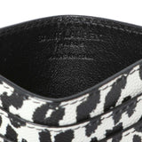 Saint Laurent Grain De Poudre Baby Cat Print Card Case Accessories Saint Laurent