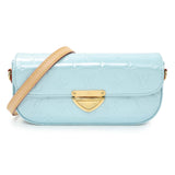 Louis Vuitton Light Blue Vernis Malibu Pochette Handbags Louis Vuitton