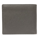 Prada Grey Saffiano Bifold Wallet