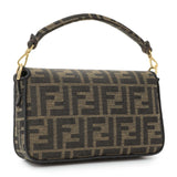 Fendi Fabric Jacquard FF 1974 Mini Baguette Handbags Fendi