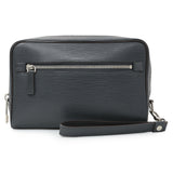 Louis Vuitton Navy Epi Kasai Clutch Handbags Louis Vuitton