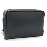 Louis Vuitton Navy Epi Kasai Clutch Handbags Louis Vuitton