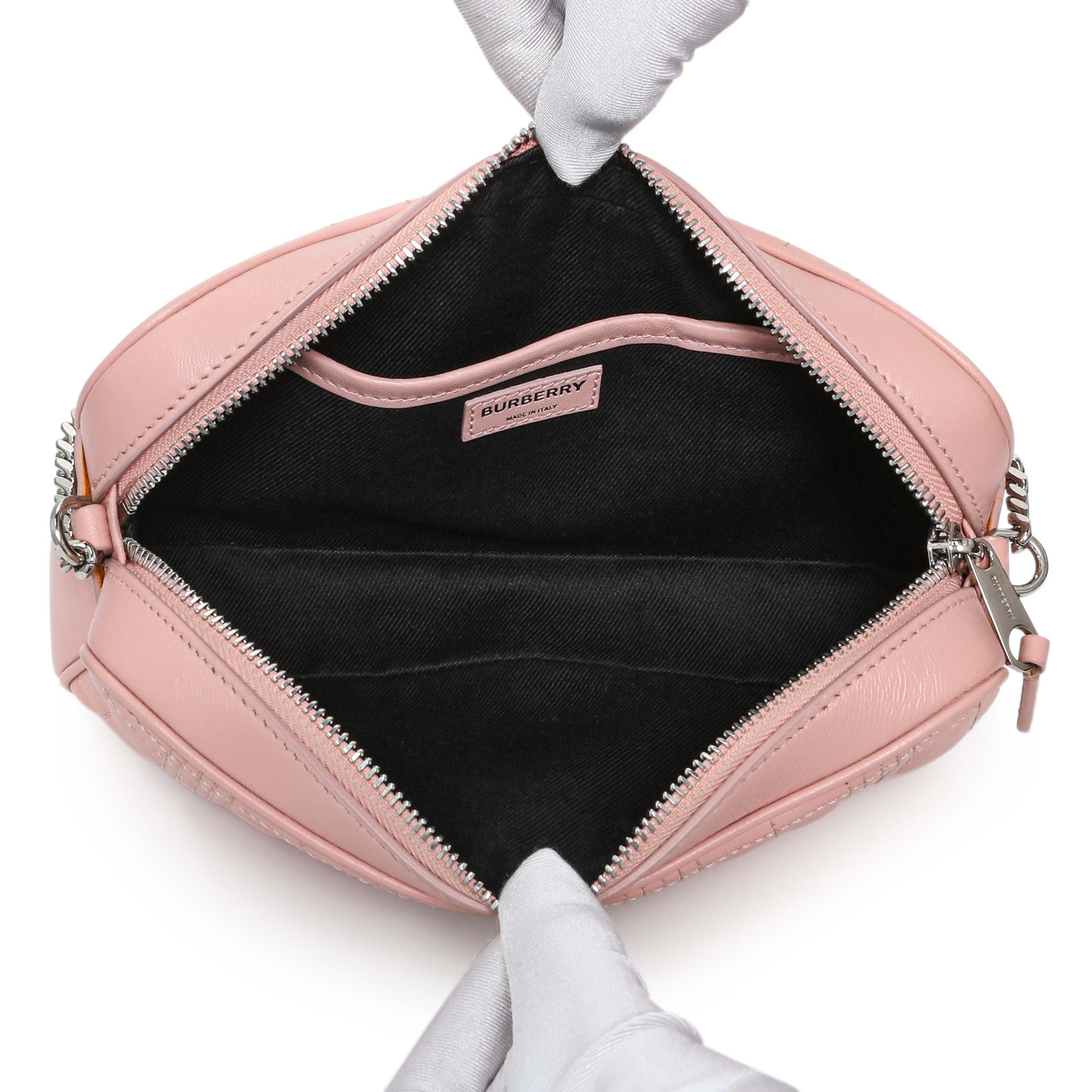 Burberry Pink Quilted Calfskin Lola Camera Bag – Modaselle
