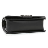 Chanel Black Quilted Calfskin Small Boy Flap Handbags Chanel