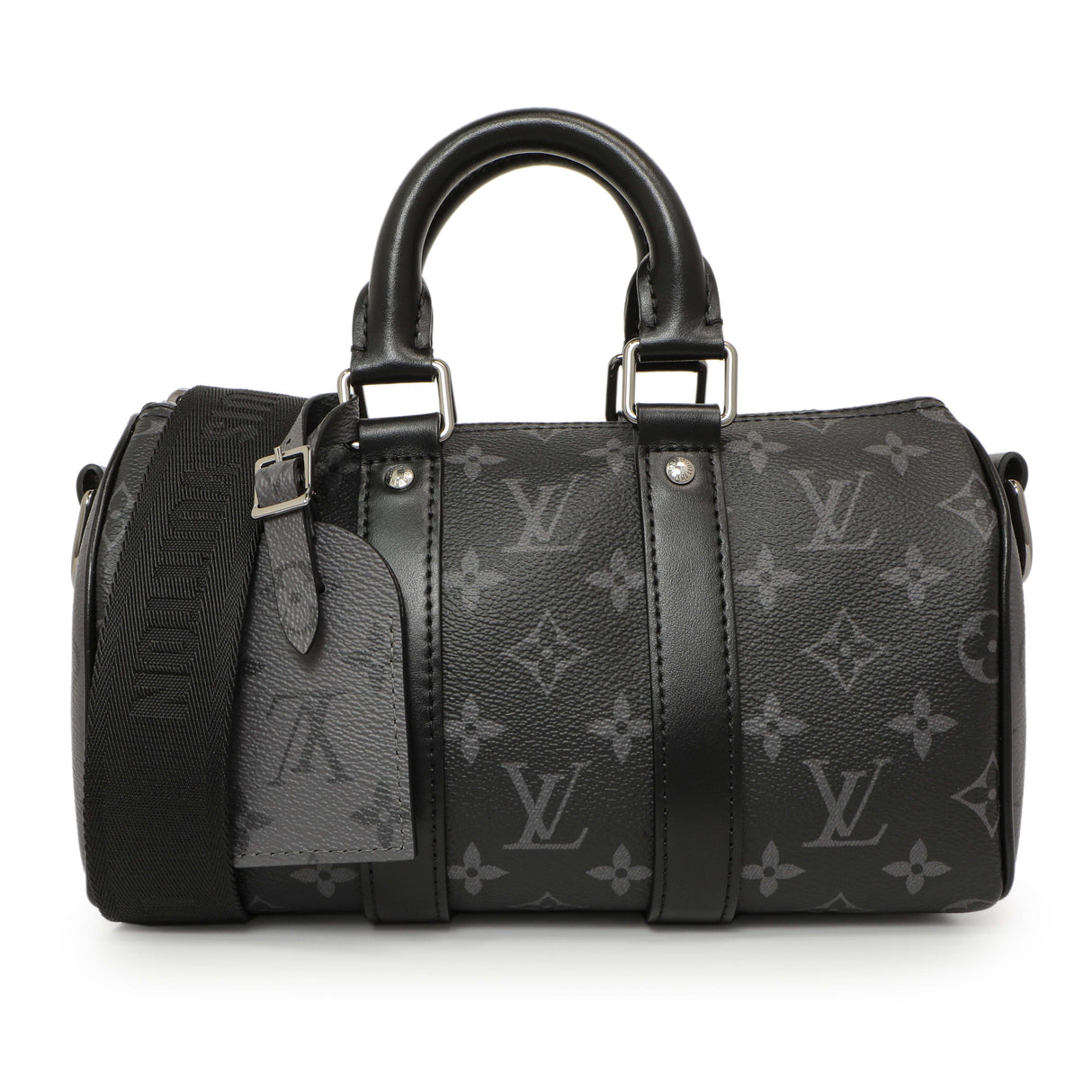 Louis Vuitton Monogram Eclipse Keepall Bandouliere 25