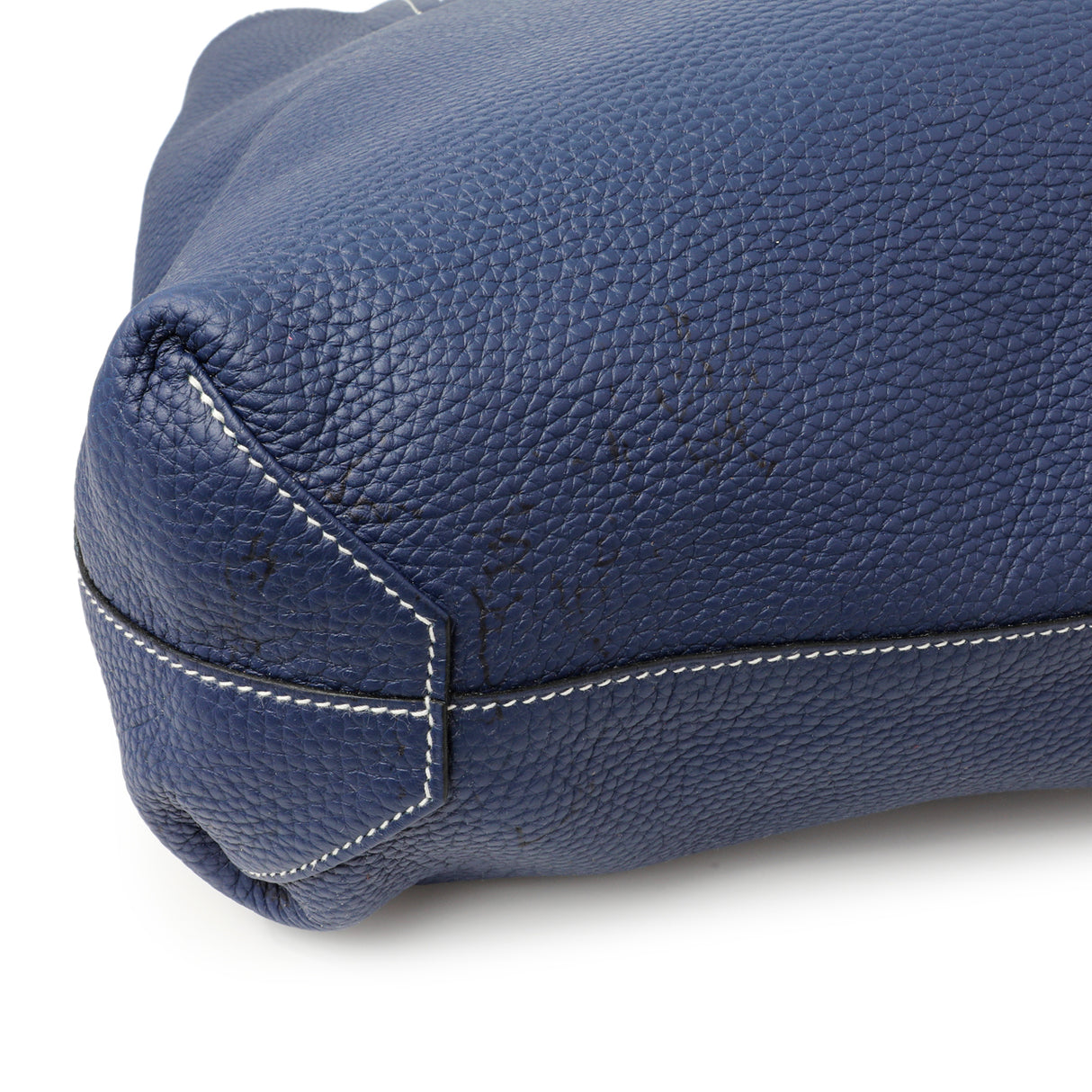 Hermes Blue Taurillon Clemence Double Sens 36