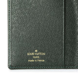 Louis Vuitton Green Taiga Pocket Organizer