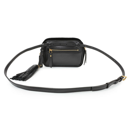 Saint Laurent Black Velvet Lou Belt Bag Handbags Saint Laurent