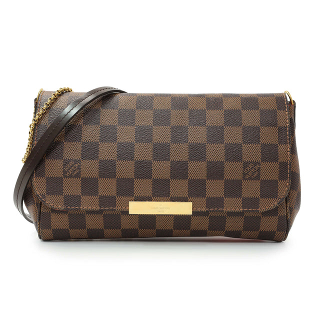 Louis Vuitton Damier Ebene Favorite MM Handbags Louis Vuitton