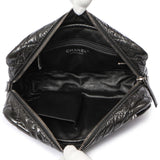 Chanel Black Glazed Calfskin Small Reissue Camera Case Bag