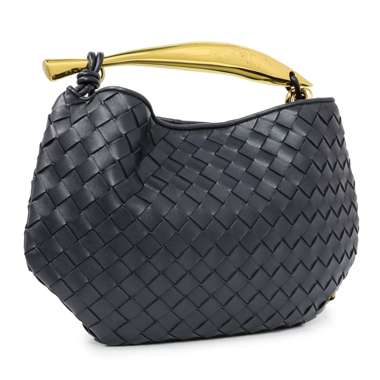 Bottega Veneta Nappa Intrecciato Sardine With Chain Bag