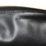 Celine Black Calfskin Quilted C Charm Pouch Accessories Celine