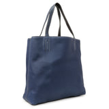 Hermes Blue Taurillon Clemence Double Sens 36