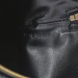 Celine Black Calfskin Quilted C Charm Pouch Accessories Celine