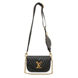Louis Vuitton Black Calfskin New Wave Multi Pochette Handbags Louis Vuitton