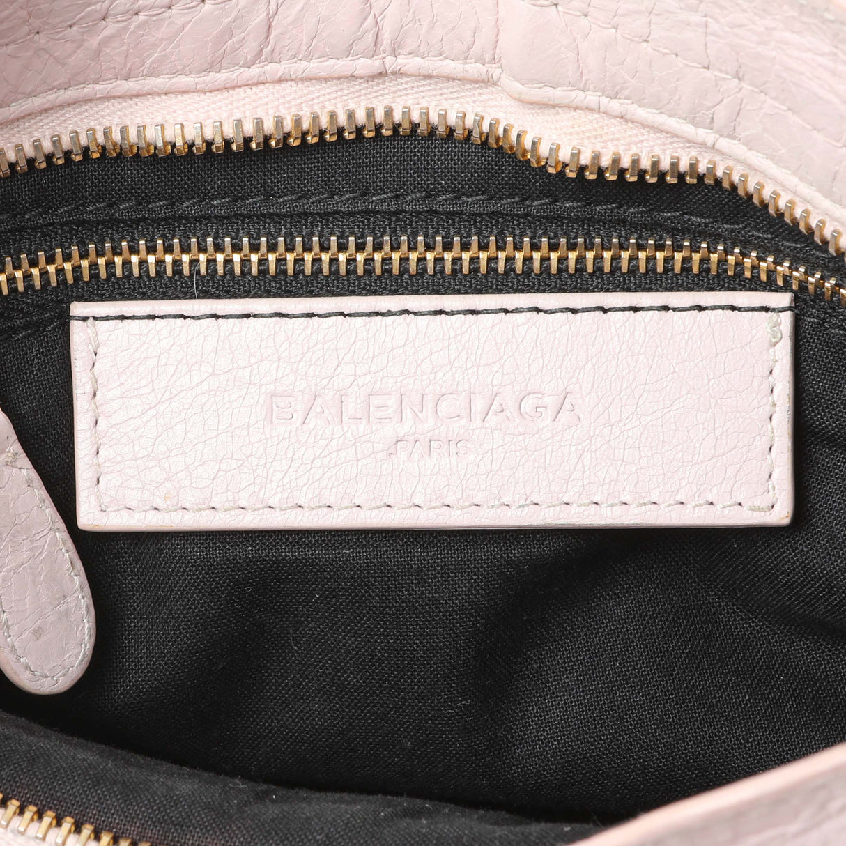 Balenciaga Pink Agneau Giant 12 Gold Hardware Mini City Handbags Balenciaga