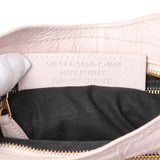 Balenciaga Pink Agneau Giant 12 Gold Hardware Mini City Handbags Balenciaga