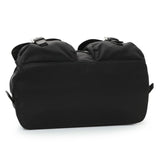 Prada Black Tessuto Nylon Medium Backpack Handbags Prada