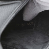 Christian Dior Black Grained Calfskin Mini Saddle Bag