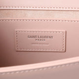 Saint Laurent Pink Smooth Calfskin Medium Classic Monogram Kate Tassel Satchel Handbags Saint Laurent