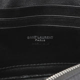 Saint Laurent Grey Grain De Poudre Matelasse Monogram Mini Lou Camera Bag Handbags Saint Laurent