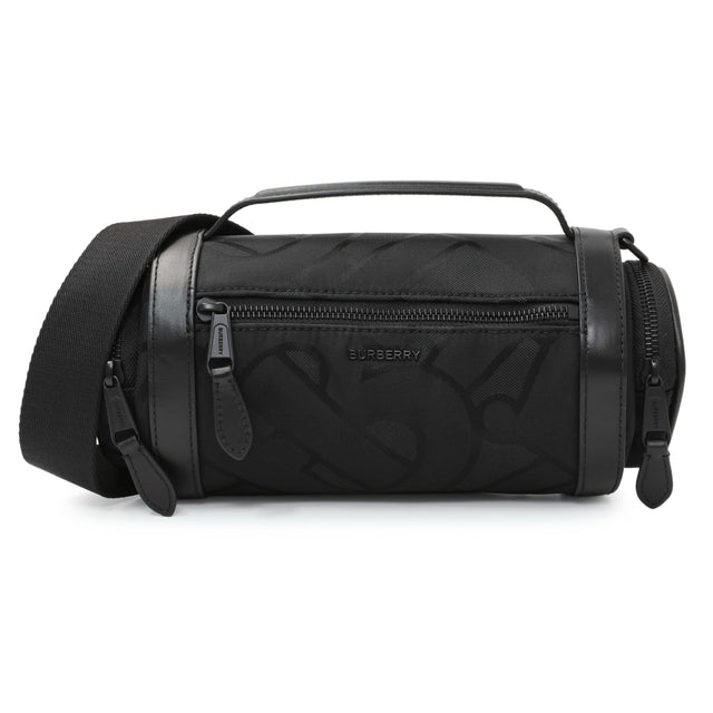 Burberry Black Jacquard Logo TB Sound Bag Handbags Burberry