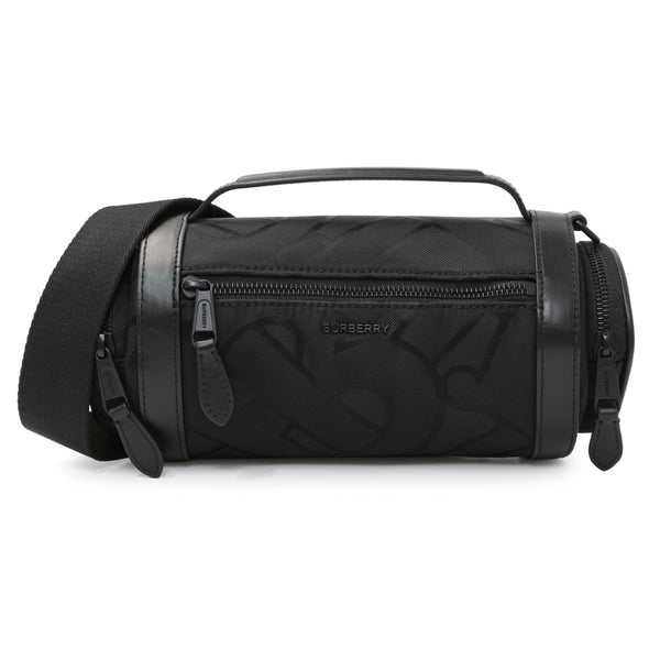 Burberryバッグ Burberry Black Jacquard Logo TB Sound Bag – Modaselle