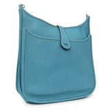 Hermes Blue Jean Clemence Evelyne II GM