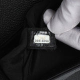 Chanel Black Chevron Quilted Caviar Medium Boy Flap Handbags Chanel