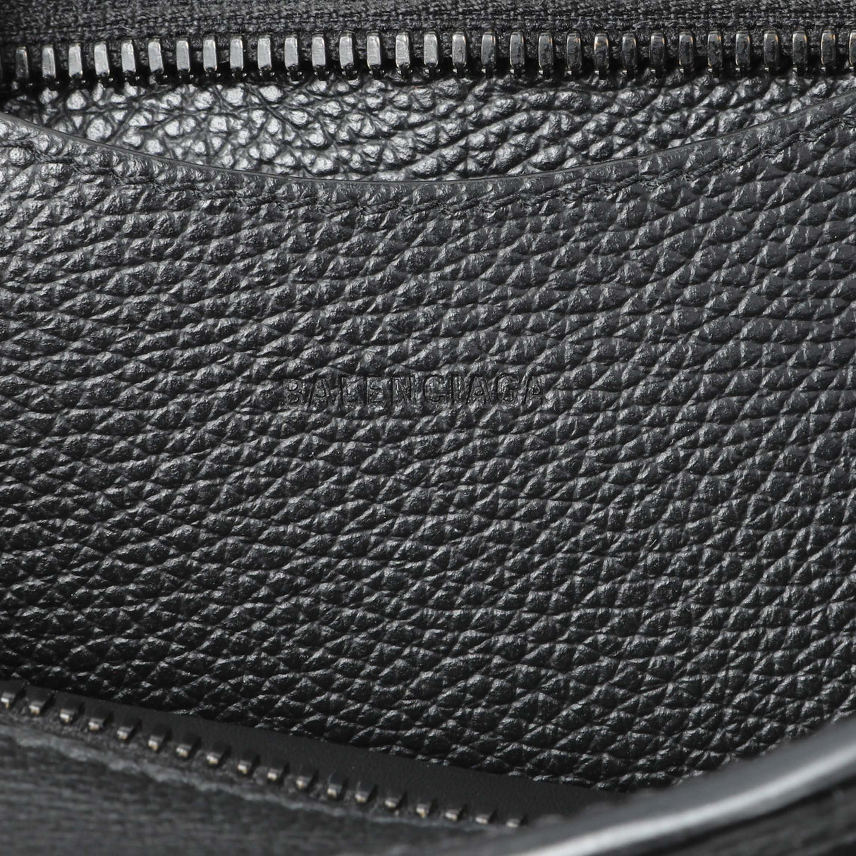 Balenciaga Black Grained Calfskin Neo Nano City Crossbody Handbags Hermes