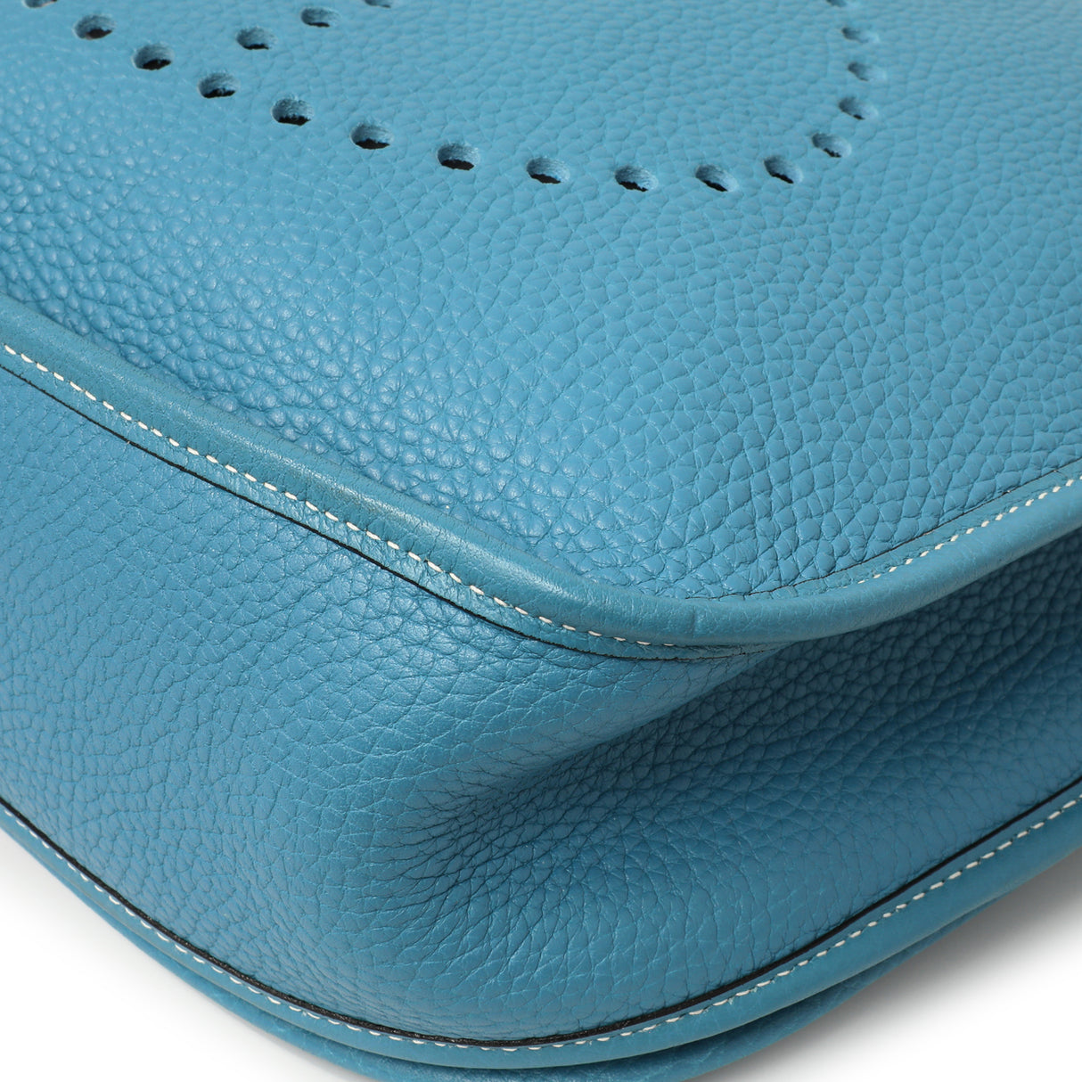 Hermes Blue Jean Clemence Evelyne II GM