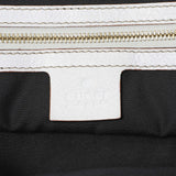 Gucci White Calfskin Capri Small Bowler Handbags Gucci