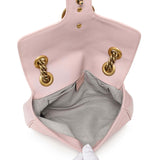 Gucci Pink Calfskin Mini GG Marmont Shoulder Bag Handbags Gucci
