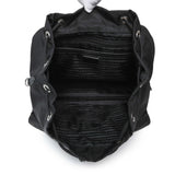Prada Black Tessuto Nylon Medium Backpack Handbags Prada