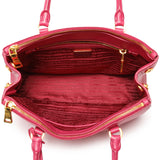 Prada Pink Saffiano Small Galleria Double Zip Tote