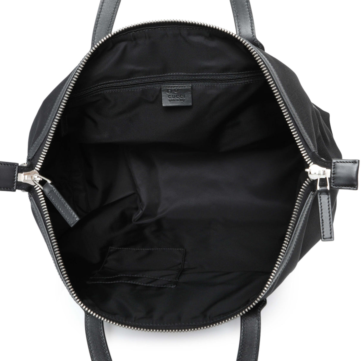 Gucci Black Techno Canvas Web Duffle