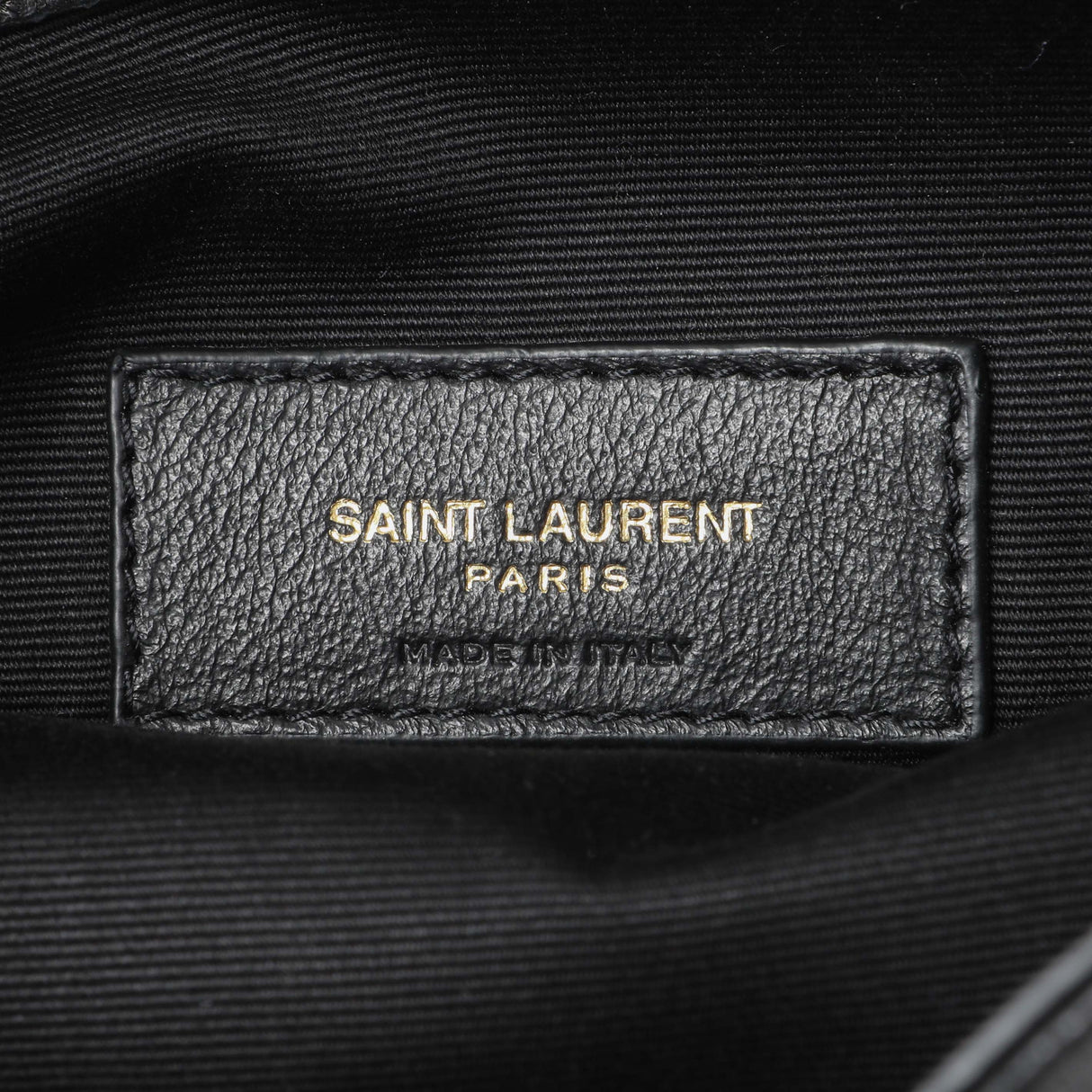 Saint Laurent Black Lambskin Matelasse Monogram Joe Nano Bucket Bag Handbags Saint Laurent