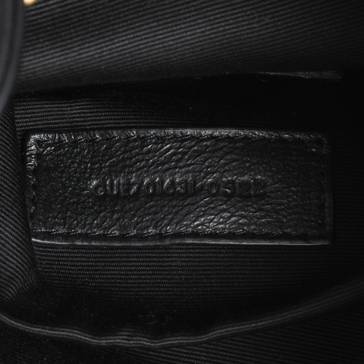 Saint Laurent Black Lambskin Matelasse Monogram Joe Nano Bucket Bag Handbags Saint Laurent