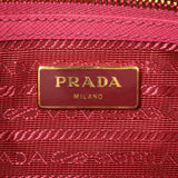 Prada Pink Saffiano Small Galleria Double Zip Tote