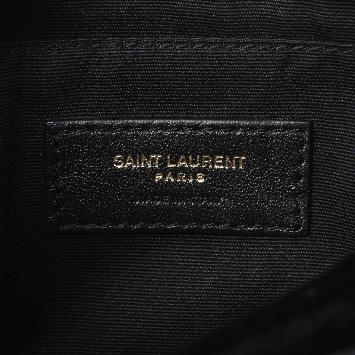 Saint Laurent Black Velvet Lou Belt Bag Handbags Saint Laurent