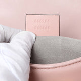 Gucci Pink Calfskin Mini GG Marmont Shoulder Bag Handbags Gucci