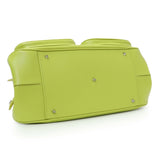 Christian Dior Green Calfskin Medium Detective Satchel Handbags Christian Dior