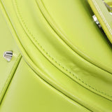 Christian Dior Green Calfskin Medium Detective Satchel Handbags Christian Dior