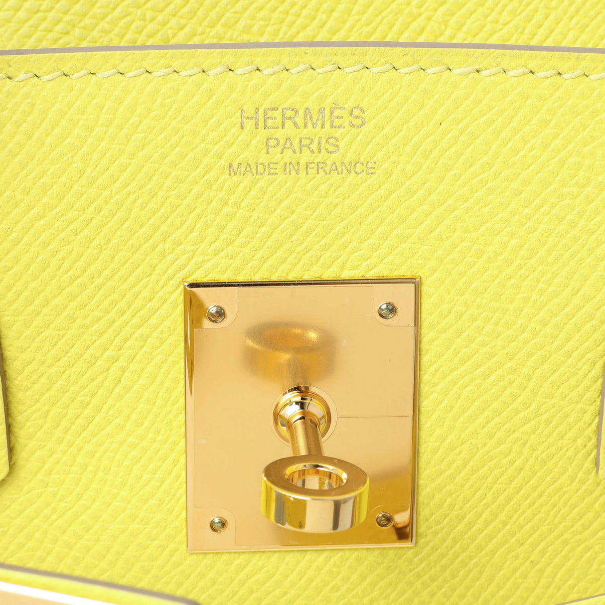Hermes Lime Epsom Birkin 30 Handbags Hermes