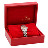 Rolex Stainless Steel 18K White Gold Diamond Datejust 26 79174 Watches Rolex