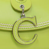 Christian Dior Green Calfskin Medium Detective Satchel Handbags Christian Dior